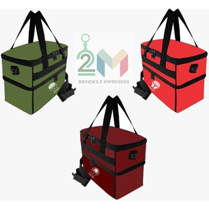 Bolsa térmica com 2 repartições
